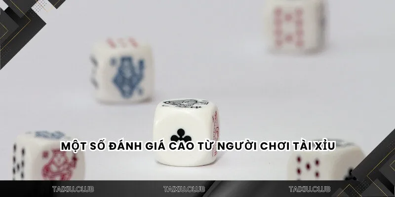 Một số đánh giá cao từ người chơi tài xỉu