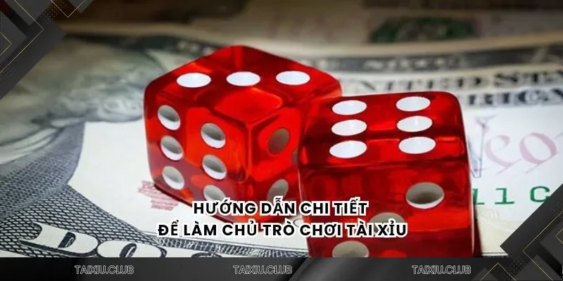 Hướng dẫn chi tiết để làm chủ trò chơi tài xỉu