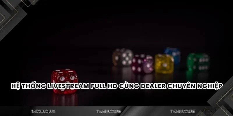 Hệ thống livestream Full HD cùng dealer chuyên nghiệp