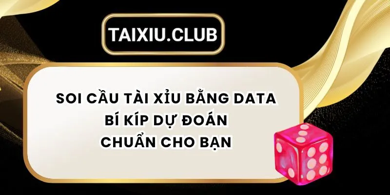 Soi Cầu Tài Xỉu Bằng Data - Bí Kíp Dự Đoán Chuẩn Cho Bạn