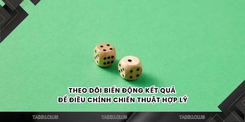 Theo dõi biến động kết quả để điều chỉnh chiến thuật hợp lý