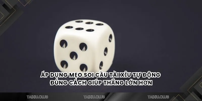 Áp dụng mẹo soi cầu tài xỉu tự động đúng cách giúp thắng lớn hơn