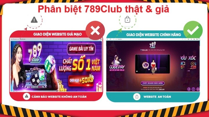 Phân biệt 789Club chính hãng và giả mạo: Tránh mất tiền oan 