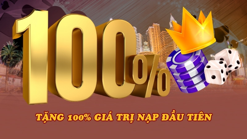 Thưởng nạp lần đầu lên đến 200% tại Tài Xỉu